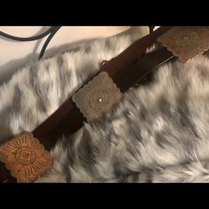 L&B Concho Belt XLG, worn once.